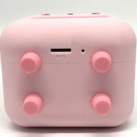 Pink Light Up Smart Rabbit Ears LED  Music Alarm Clock,Multi-Functional For Kids - Picture 10 of 16